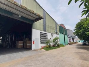 Cho thuê nhà xưởng Thuận An Bình Dương 2.000m², cẩu trục 5 tấn, điện 400 KVA, PCCC tự động đã nghiệm thu, hoàn công đầy đủ. Giá 3,3 USD/m².
